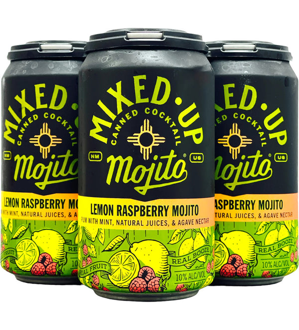 Mixed Up Lemon Raspberry Mojito 4pk Cans