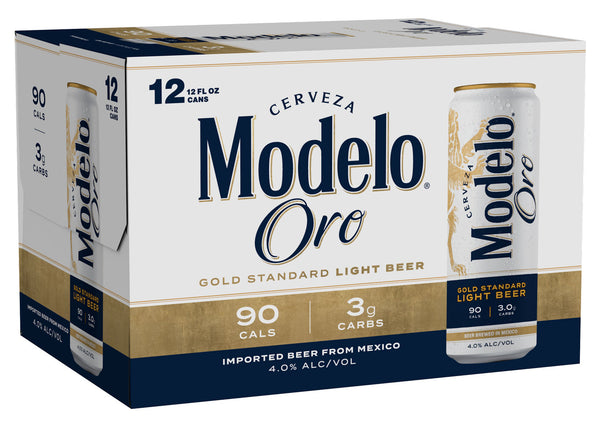 Modelo Oro Light Lager 12pk Cans