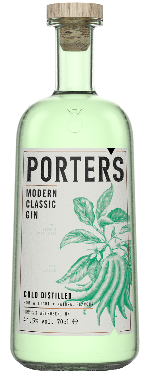 Porter's Modern Classic Dry Gin 750ml