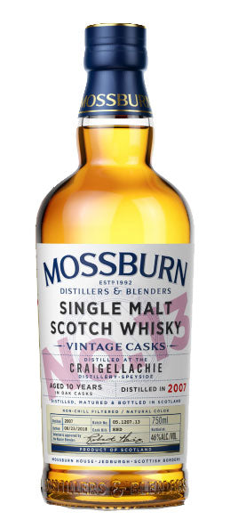 Mossburn No.13 Craigellachie 10yr Scotch Whisky 750ml-0