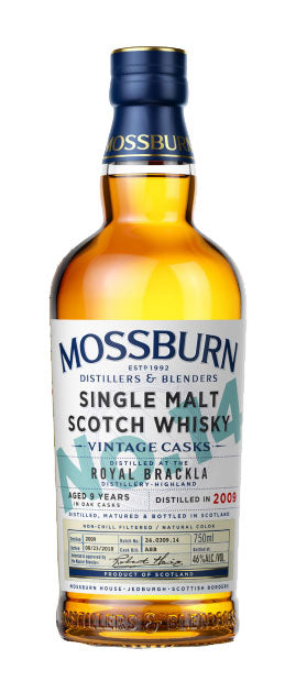 Mossburn No.14 Royal Brackla 9yr Scotch Whisky 750ml