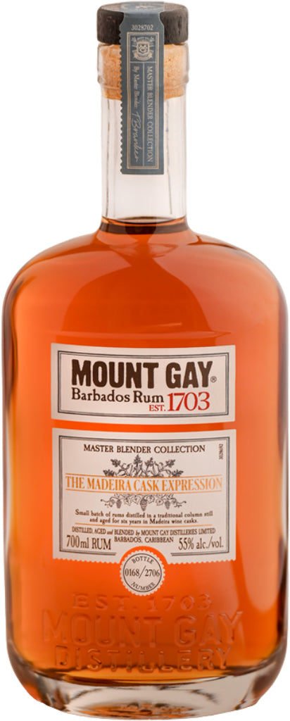 Mount Gay Rum 1703 Master Blender Collection Madeira Cask 700ml-0