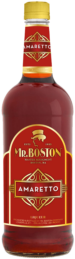 Mr. Boston Amaretto Liqueur 1L-0