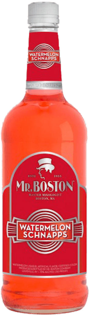 Mr. Boston Watermelon Schnapps 1L-0