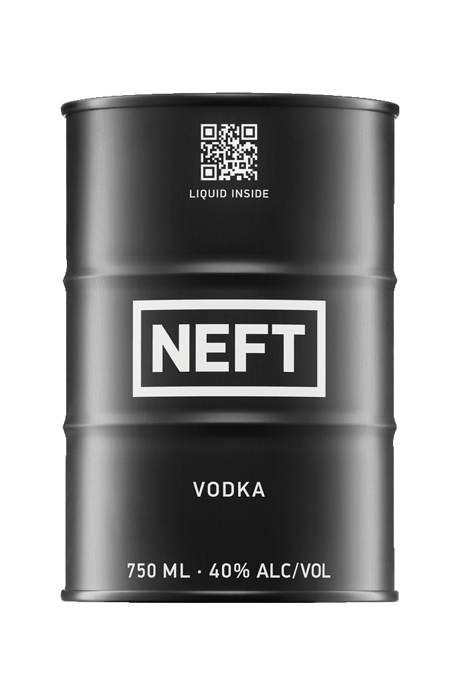 Neft Vodka Black Barrel 750ml-0
