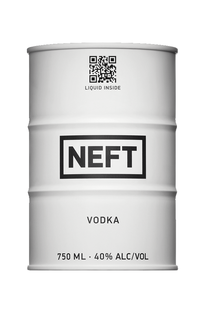 Neft Vodka White Barrel 750ml-0