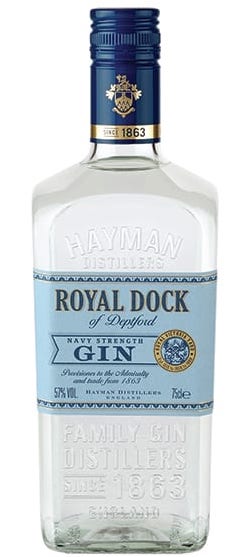 Hayman's Royal Dock Navy Strength Gin 750ml-0