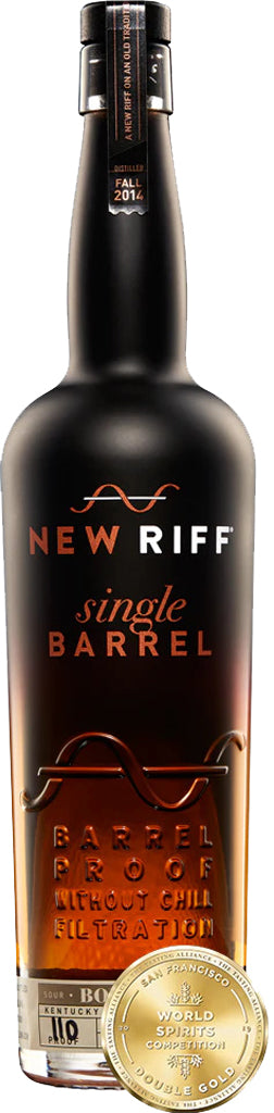New Riff Single Barrel #9520 Kentucky Bourbon 109.1 Proof 750ml