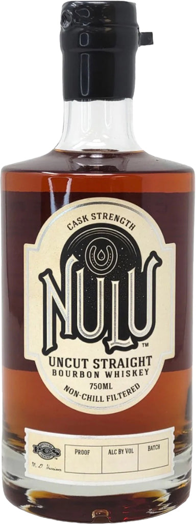 Nulu Cask Strength Uncut Straight Bourbon Whiskey 750ml