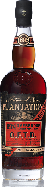 Plantation O.F.T.D. 138 Proof Overproof Rum 1L