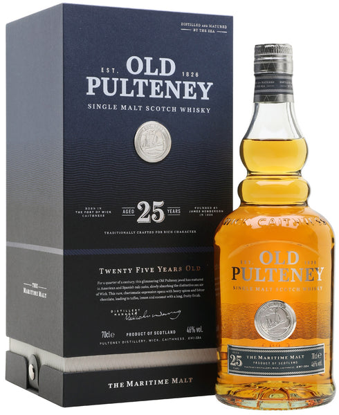 Old Pulteney Single Malt Scotch 25 Year Old 750ml – Mission Liquor