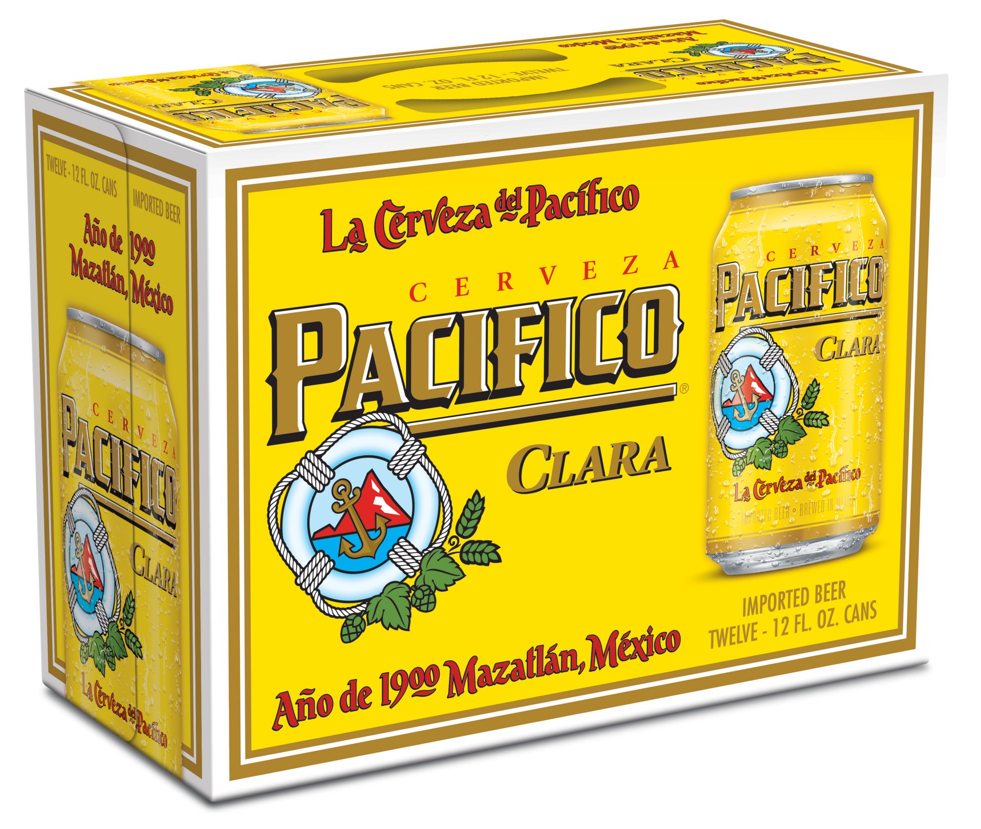 Pacifico Beer 12pk Cans-0