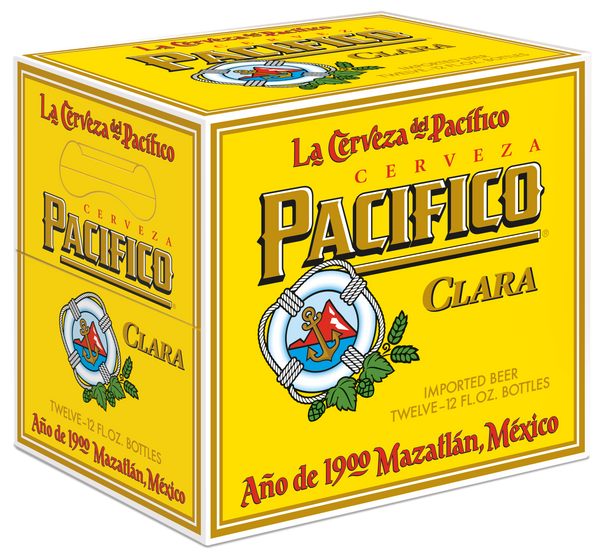 Pacifico Beer 12pk Btls