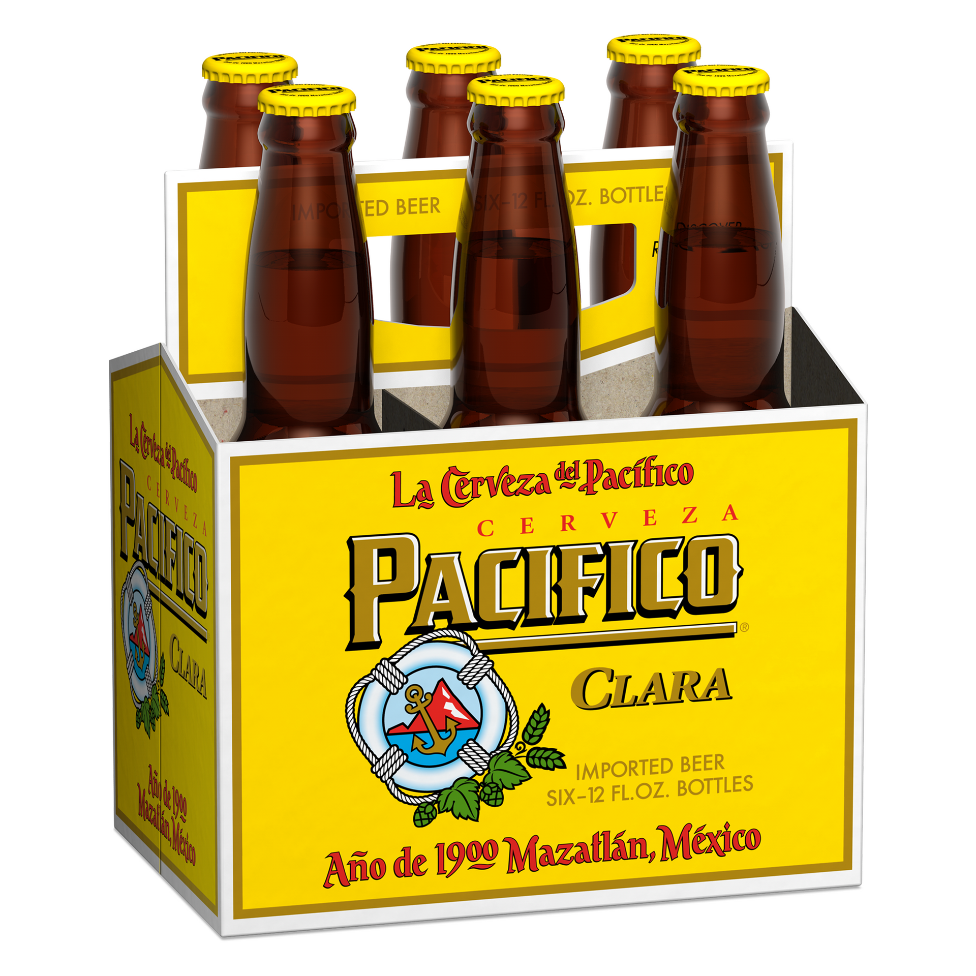 Pacifico Beer 6pk Btls-0