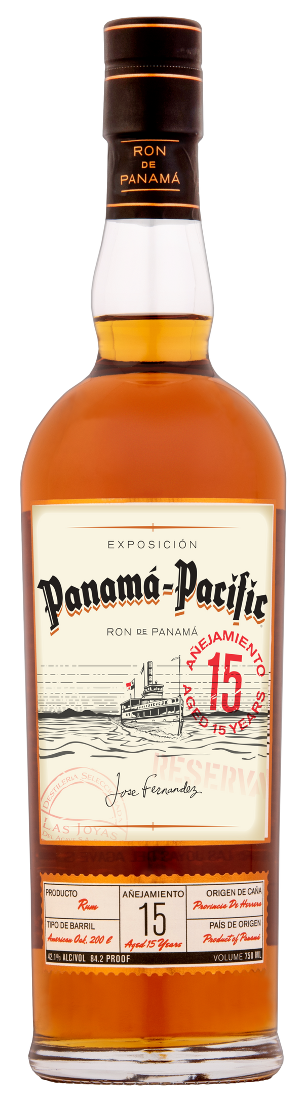 Panama-Pacific 15Yr Rum 750ml