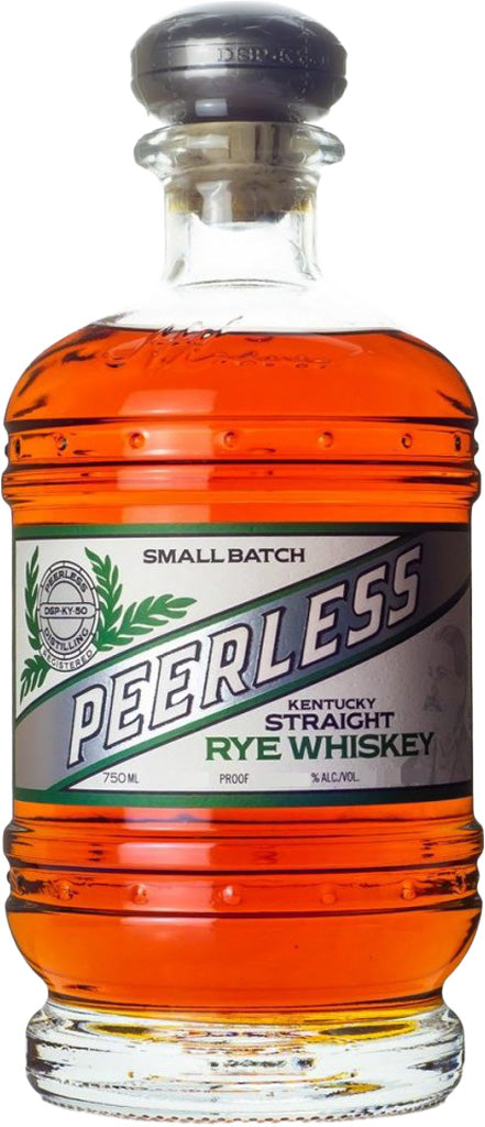 Peerless Small Batch Barrel Proof Straight Rye Whiskey 750ml