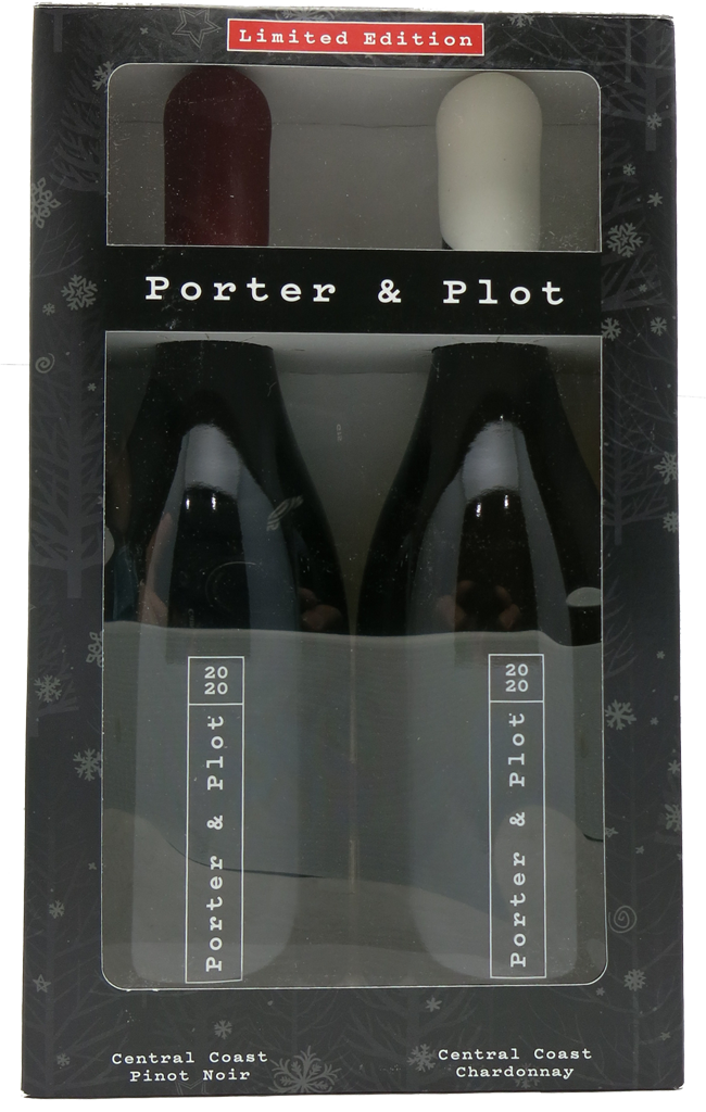 Porter & Plot Limited Edition 2 Pack Chardonnay/ Pinot Noir 750ml-0