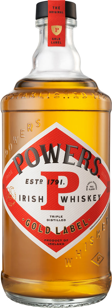 Powers Gold Label Triple Distilled Irish Whiskey 750ml-0