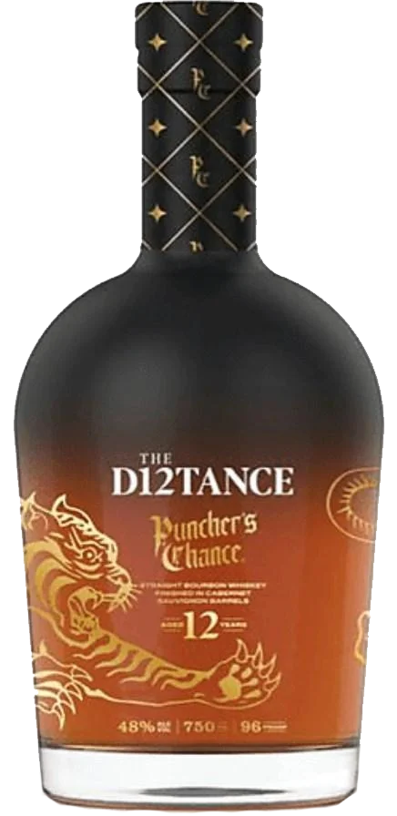 Puncher's Chance The D12tance Straight Bourbon Whiskey 12 Year Old 750ml-0