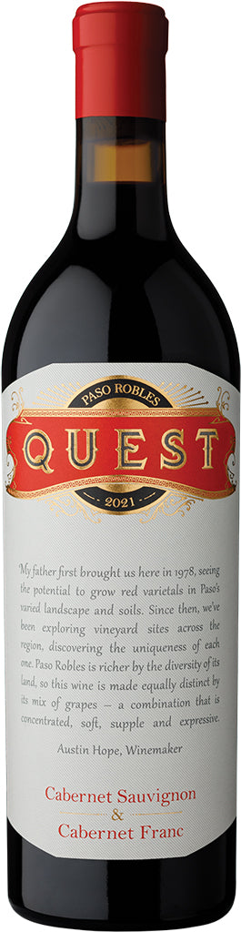 Quest by Austin Hope Proprietary Red 2021 750ml