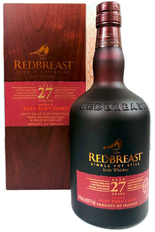 Redbreast 27 Year Old Single Pot Still Irish Whiskey 750ml
