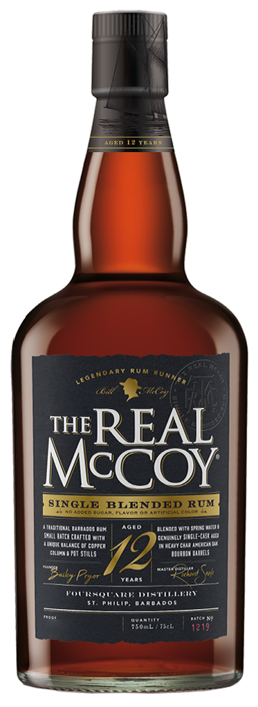 The Real McCoy Rum 12 Year Old Distillers 92 Proof 750ml-0