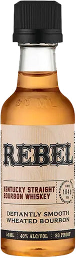 Rebel Bourbon Whiskey 80 Proof 50ml