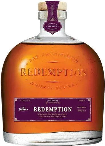 Redemption Cognac Cask Finish Straight Bourbon Whiskey 750ml
