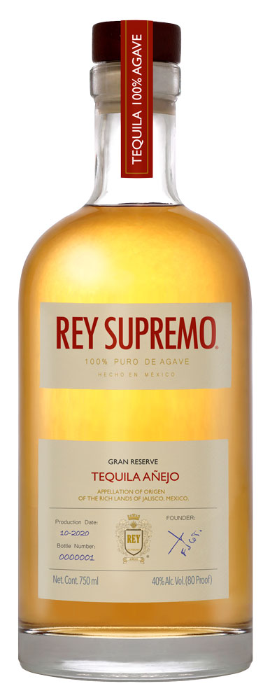 Rey Supremo Tequila Gran Reserve Anejo 750ml-0