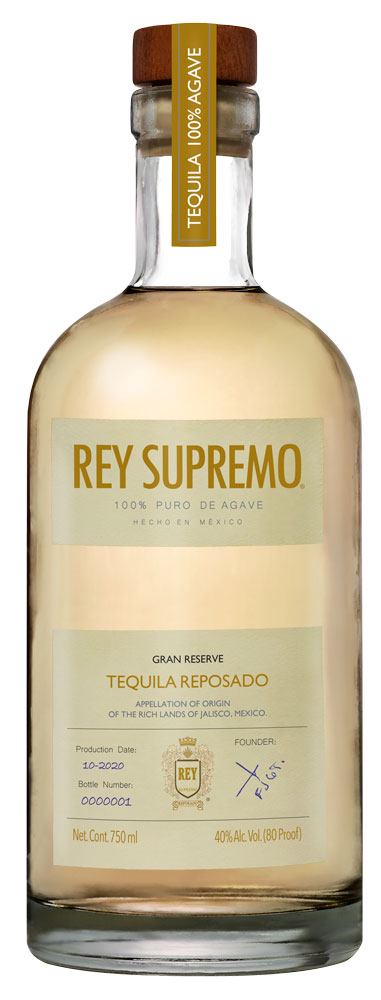 Rey Supremo Tequila Gran Reserve Reposado 750ml-0