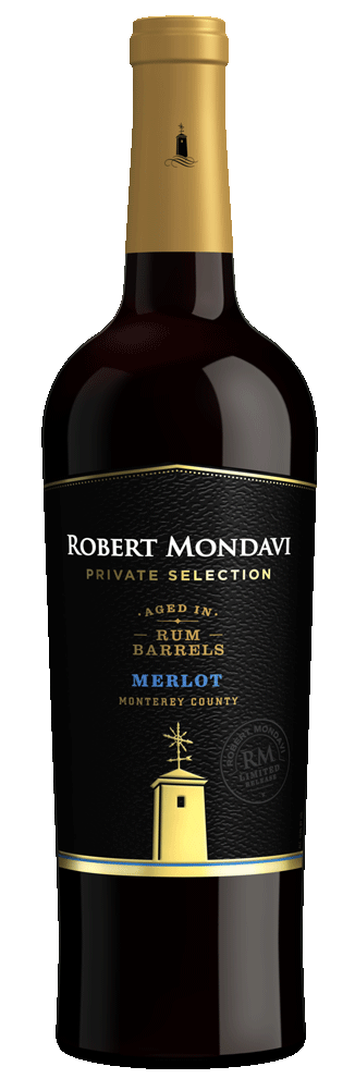 Robert Mondavi Private Selection Merlot Rum Barrels 750ml-0