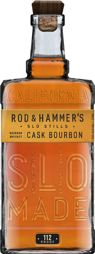 Rod & Hammer's SLO Stills Cask Strength Straight Bourbon 750ml