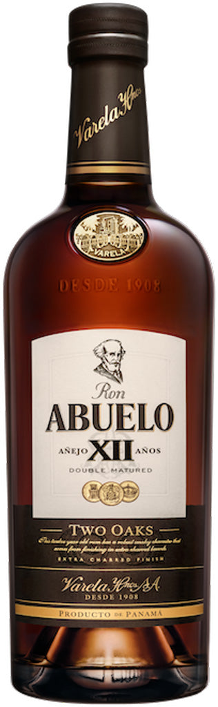 Ron Abuelo XII Anos Two Oaks Double Matured 750ml