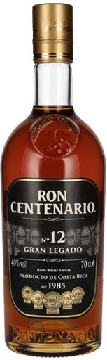 Centenario & – Wine Legado Gran Secrets 12 Spirits Rum Mission 750ml Ron
