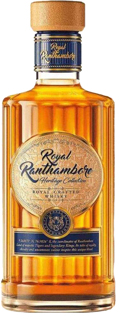 Royal Ranthambore Heritage Collection Whiskey 750ml