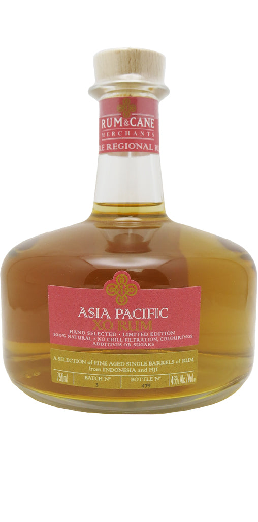 Rum & Cane Asia Pacific XO Rum 750ml