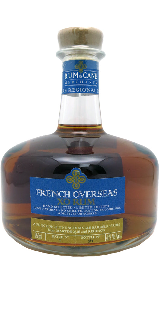 Rum & Cane French Overseas XO Rum 750ml-0