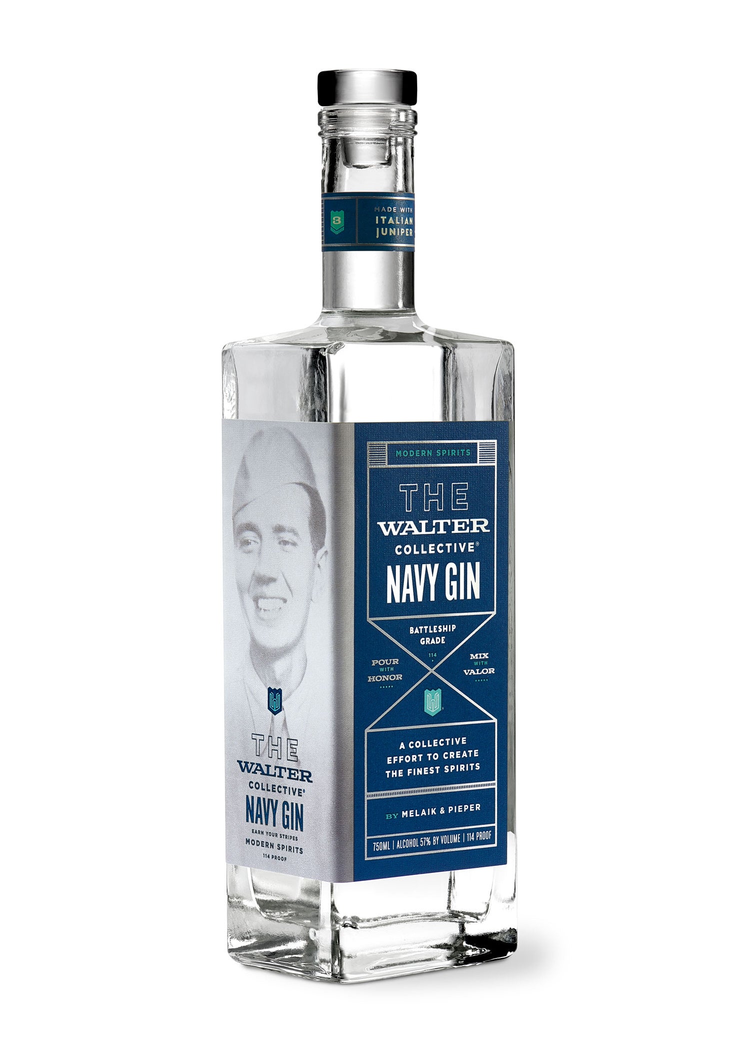 The Walter Collective Navy Strength Gin 750ml-0
