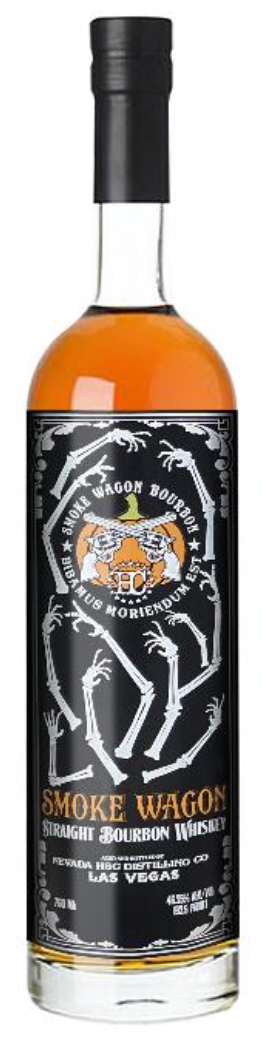 Smoke Wagon Blended Bourbon Halloween Limited Edition 750ml-0