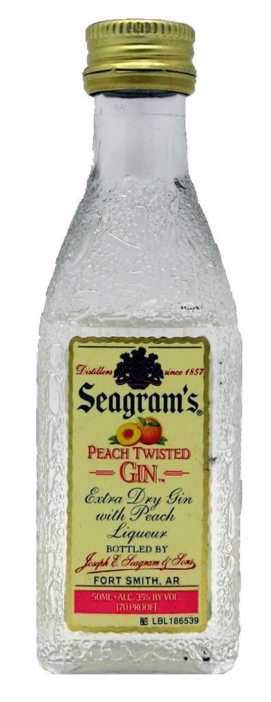 Seagram's Peach Twisted Gin 50ml-0