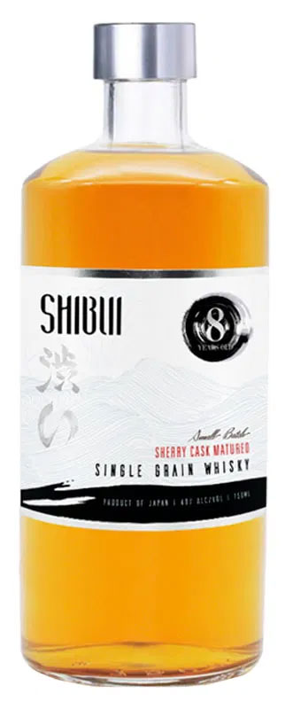 Shibui Single Grain Sherry Cask 8 Year Old Whiskey 750ml-0
