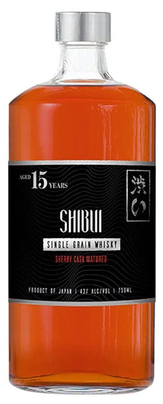 Shibui Single Grain Sherry Cask 15 Year Old Whiskey 750ml