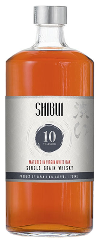 Shibui Single Grain Virgin White Oak 10 Year Old Whiskey 750ml