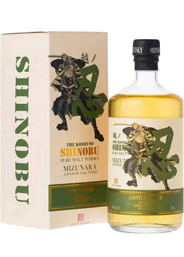 Shinobu Pure Malt Whisky Lightly Peated Mizunara Cask 750ml-0