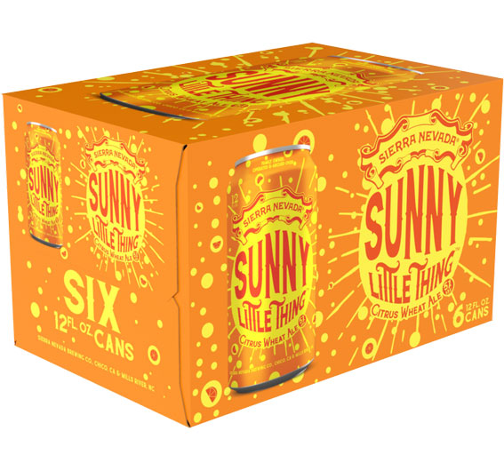 Sierra Nevada Sunny Little Thing Citrus Wheat Ale 6Pk Cans-0
