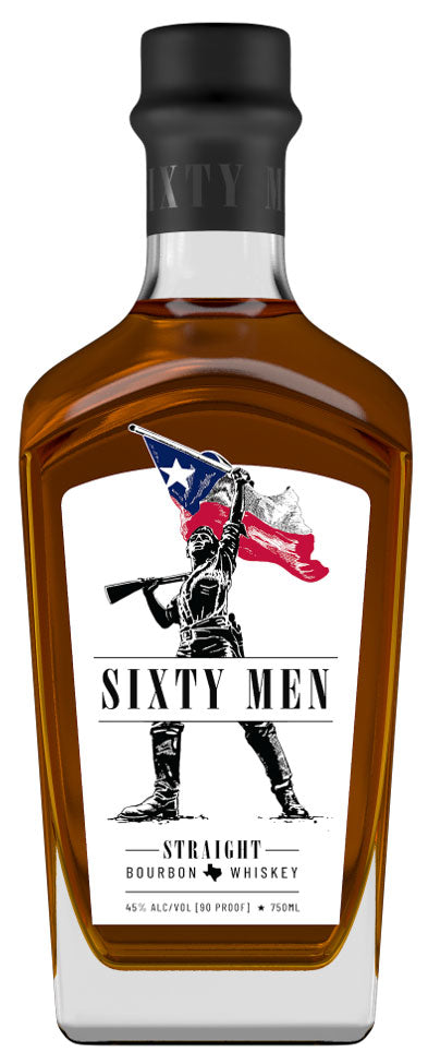 Sixty Men Bourbon 2yr 750ml-0