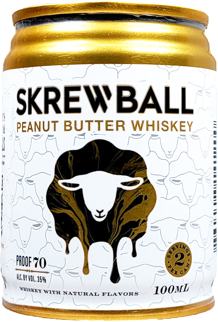 Skrewball Peanut Butter Whiskey 100ml Can-0