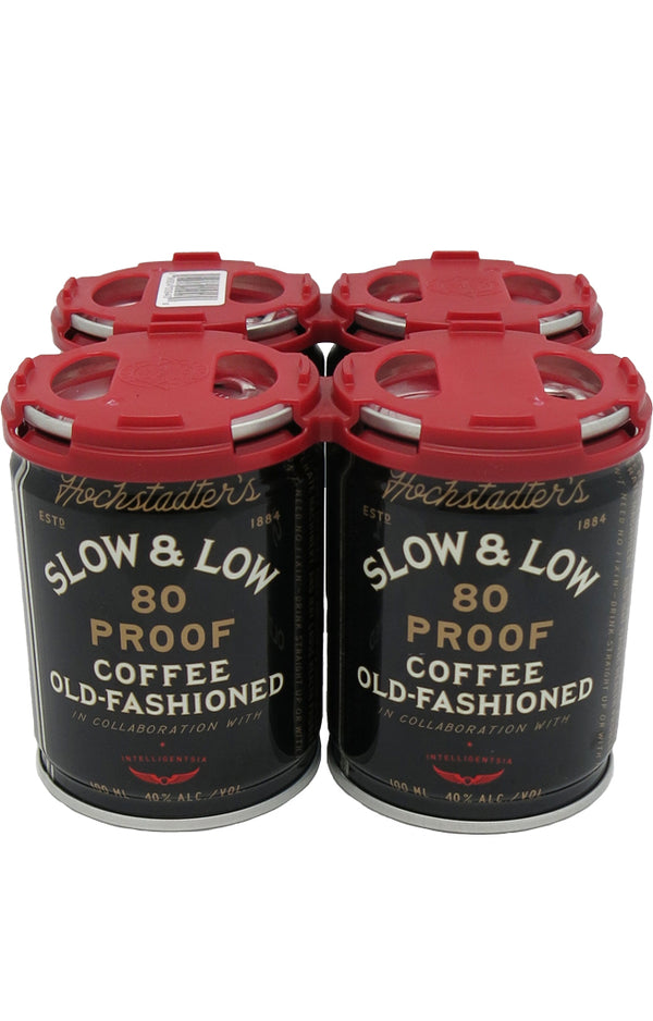 Slow & Low Rock And Rye Coffee Old Fashioned 4Pk 100ml Cans