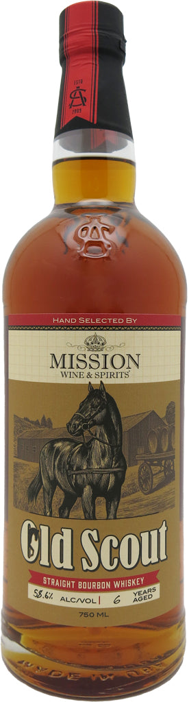 Smooth Ambler Old Scout "Mission Exclusive" 6 Year Old 58.6 ABV Cask Strength Single Barrel #36370 Bourbon 750ml