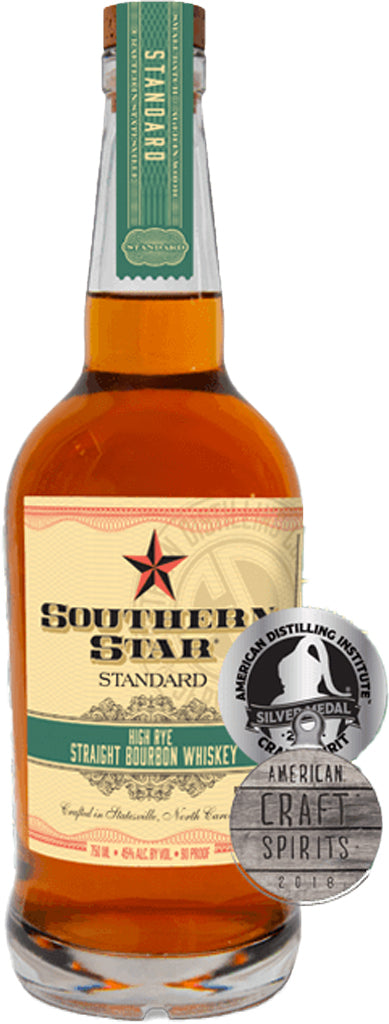Southern Star High Rye Straight Bourbon Whiskey 750ml-0